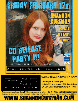 Shannon Curfman CD release2010